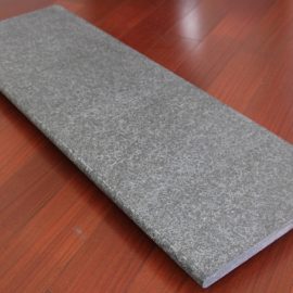 Ash black flamed Step 1200mm